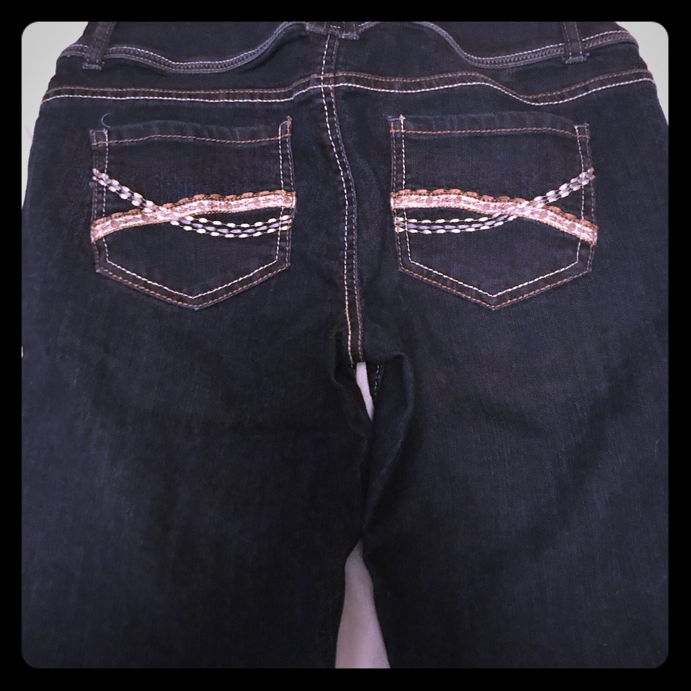 So jean shorts.